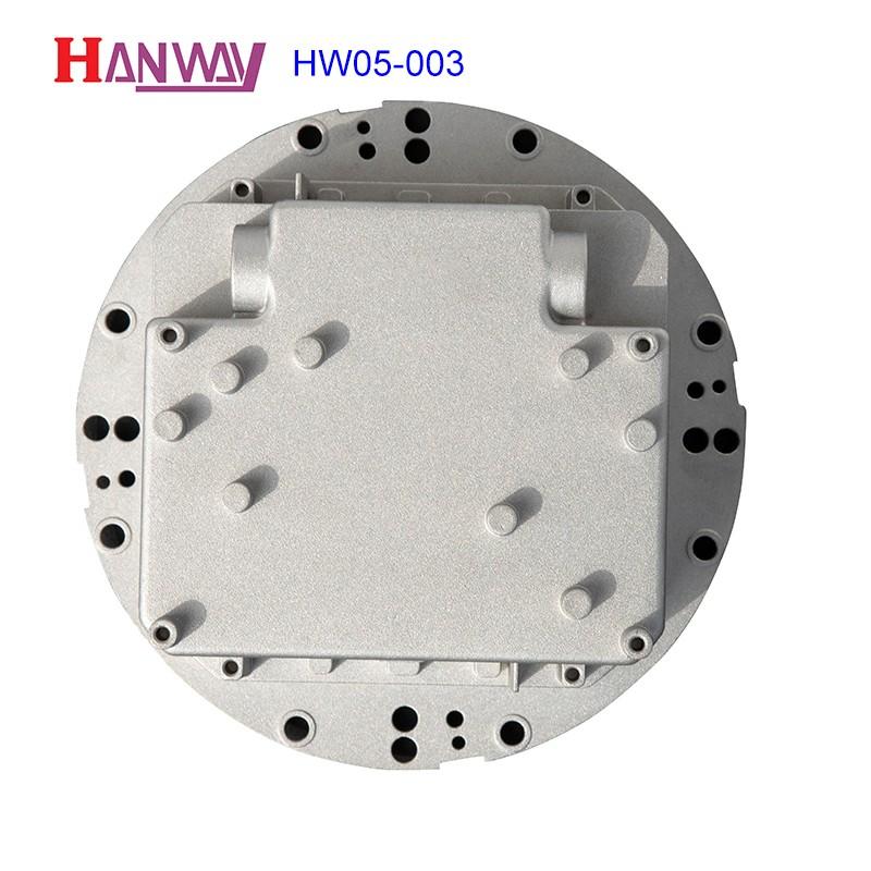 CNC machining die-casting aluminium of lighting parts hw05013 factory price for lamp-2