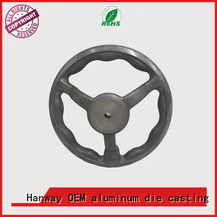 Hanway polished die casting parts diecast for industry
