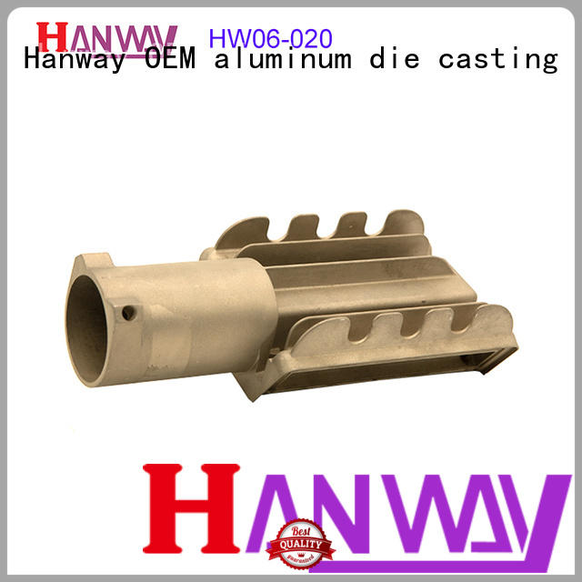 Hanway industrial aluminium casting parts customized for industry