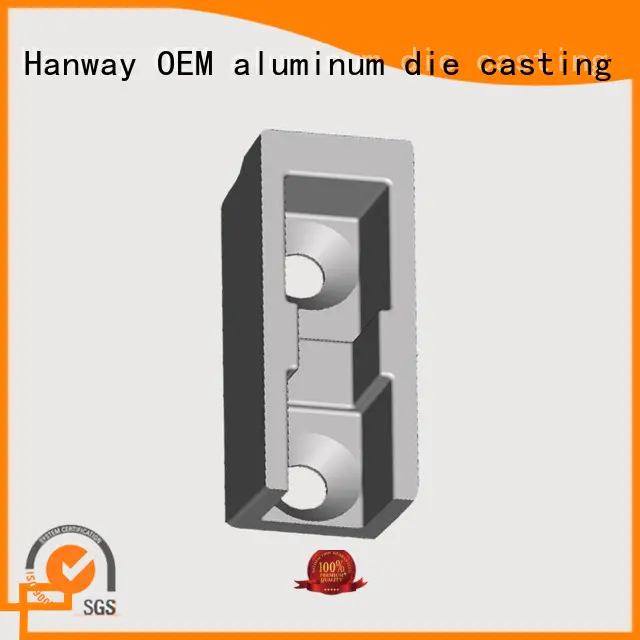 casting customized machining cast Hanway Brand aluminium pressure die casting process supplier