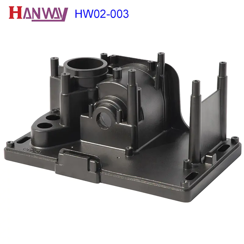 polished aluminum die casting parts hw02015 series for plant