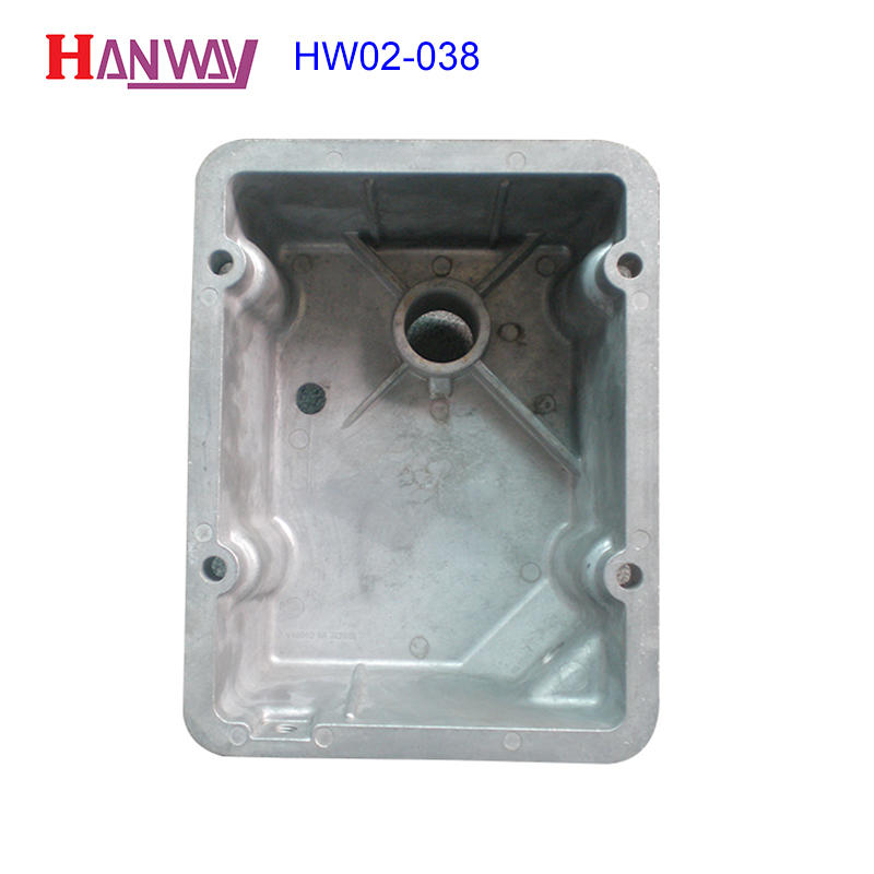 Manufacturing aluminium precisely magnesium die casting parts HW02-038（Support for customized services）