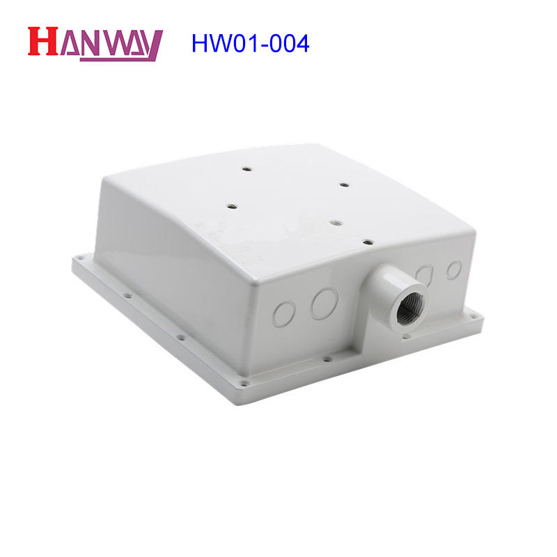 aluminum die casting CNC machining wifi antenna enclosure housing  HW01-004（Support for customized services）