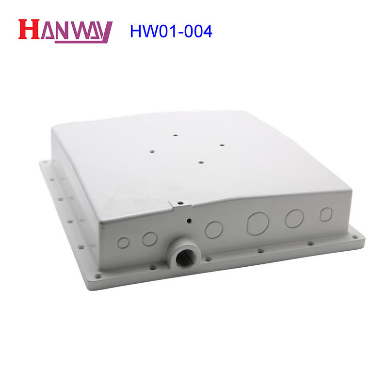 aluminum die casting CNC machining wifi antenna enclosure housing  HW01-004（Support for customized services）