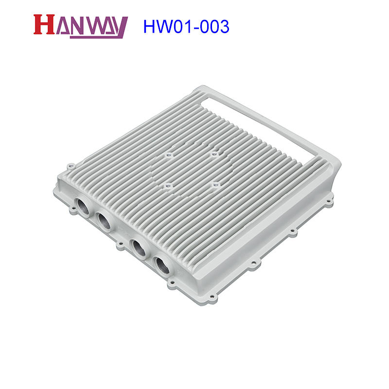 Customized die casting wireless shell aluminum heat sink HW01-003（Support for customized services）