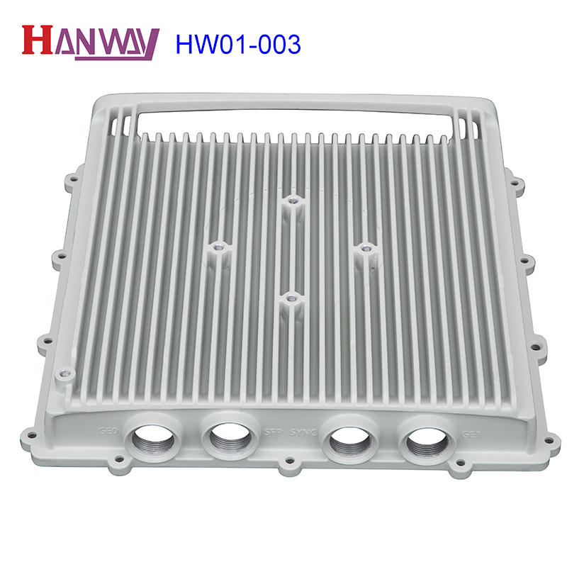 Customized die casting wireless shell aluminum heat sink HW01-003（Support for customized services）
