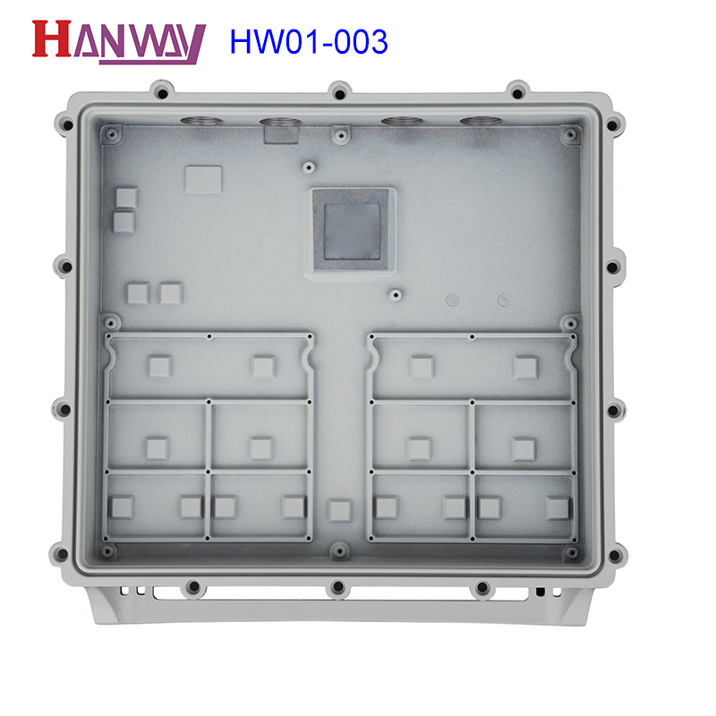 定制压铸无线外壳铝散热器 HW01-003