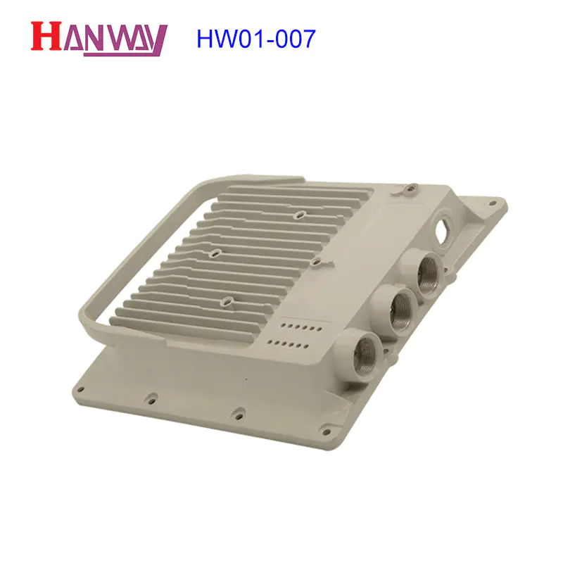 Customized die casting wireless shell aluminum heat sink HW01-007（Support for customized services）