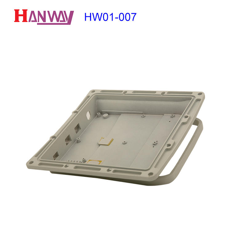 Customized die casting wireless shell aluminum heat sink HW01-007（Support for customized services）