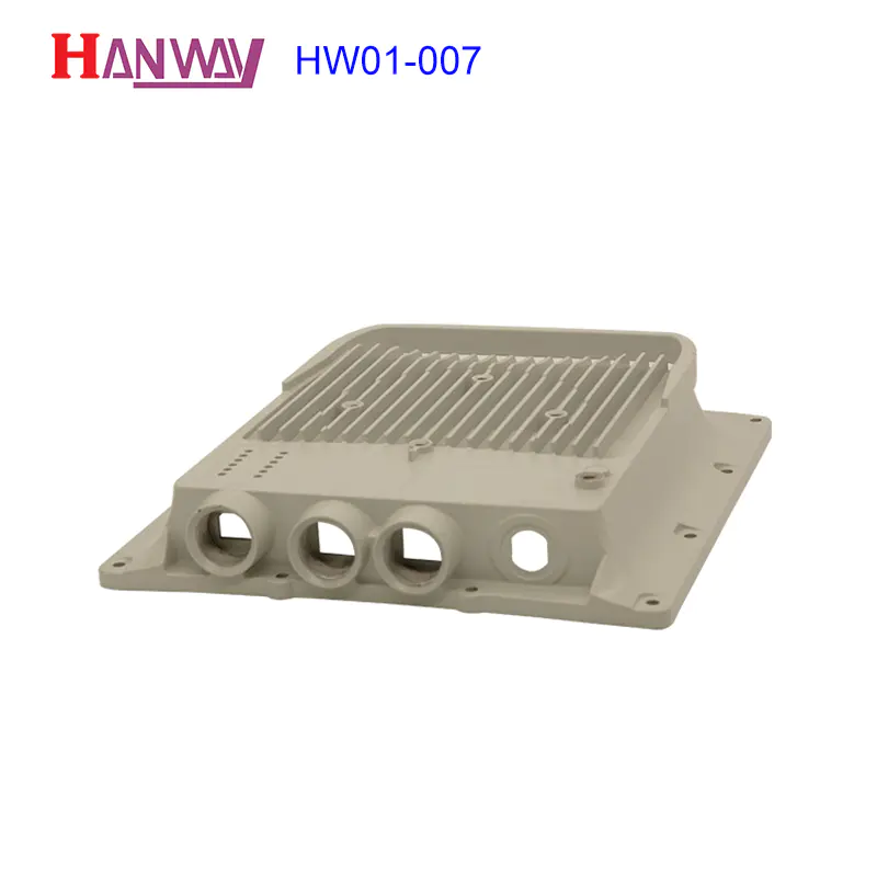 Customized die casting wireless shell aluminum heat sink HW01-007