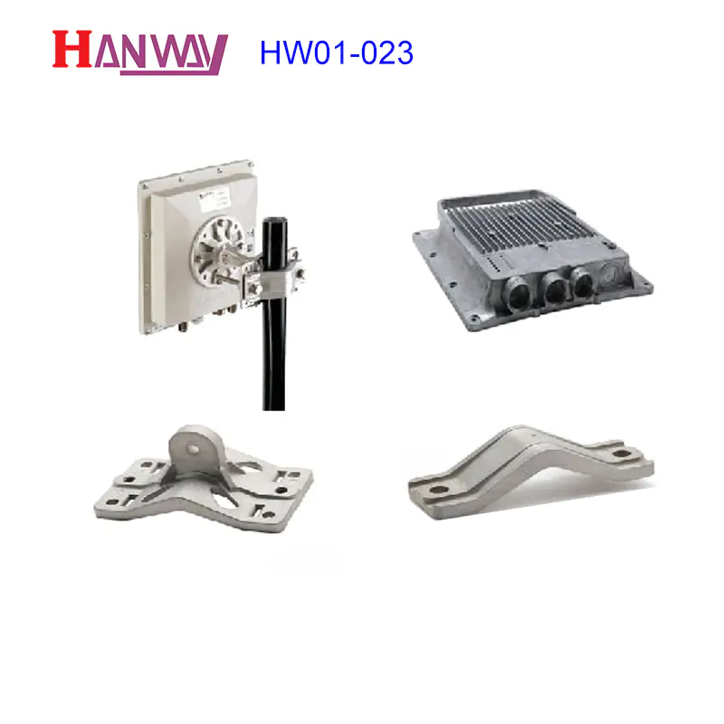 Hot sale aluminum die casting wireless antenna connection part  HW01-023（Support for customized services）