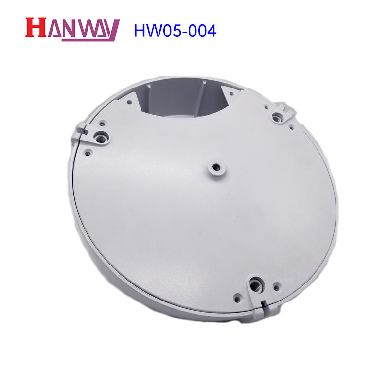 customized die-casting aluminium of lighting parts supplier for light Hanway