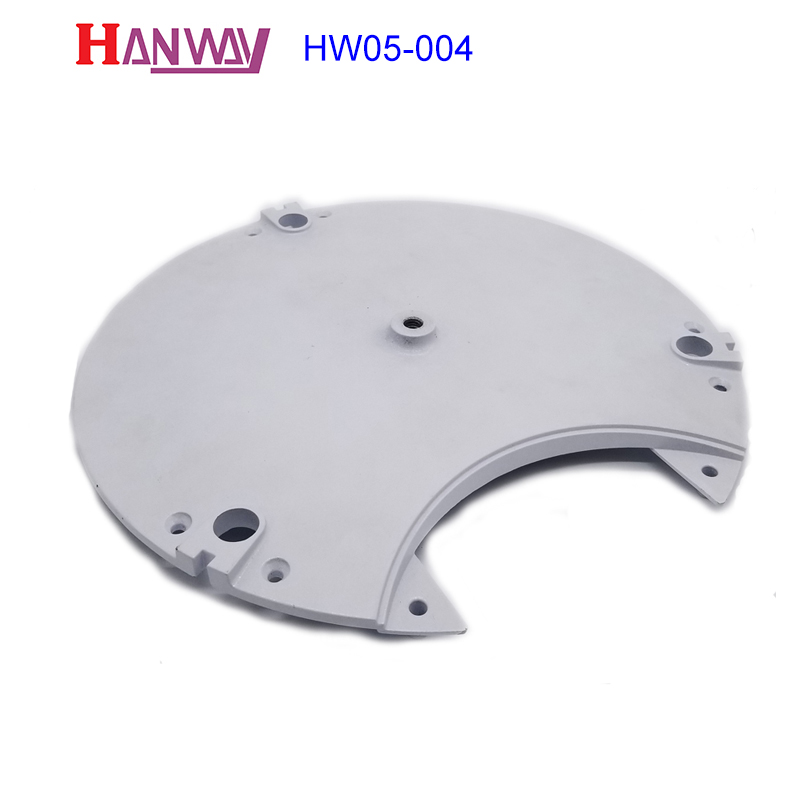 Hanway CNC machining aluminum light housing part for outdoor-3