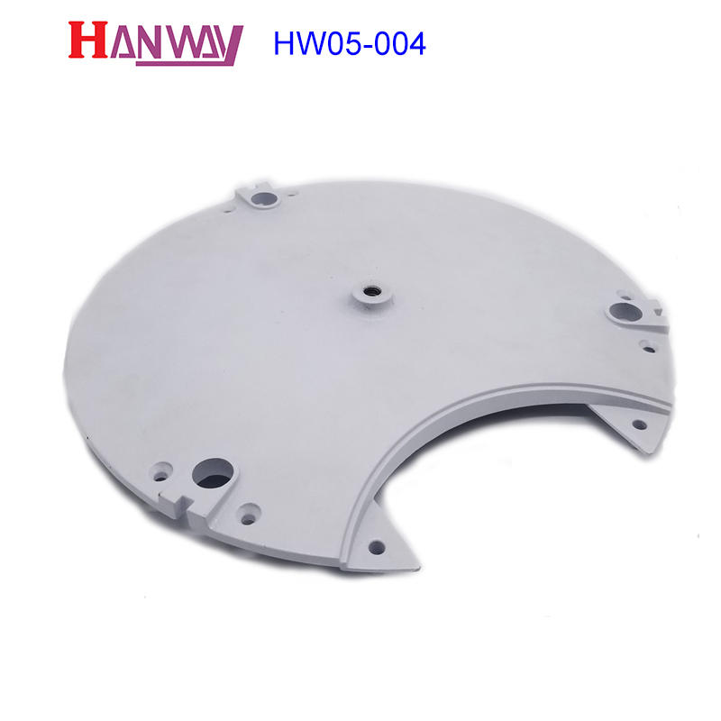 customized die-casting aluminium of lighting parts supplier for light Hanway