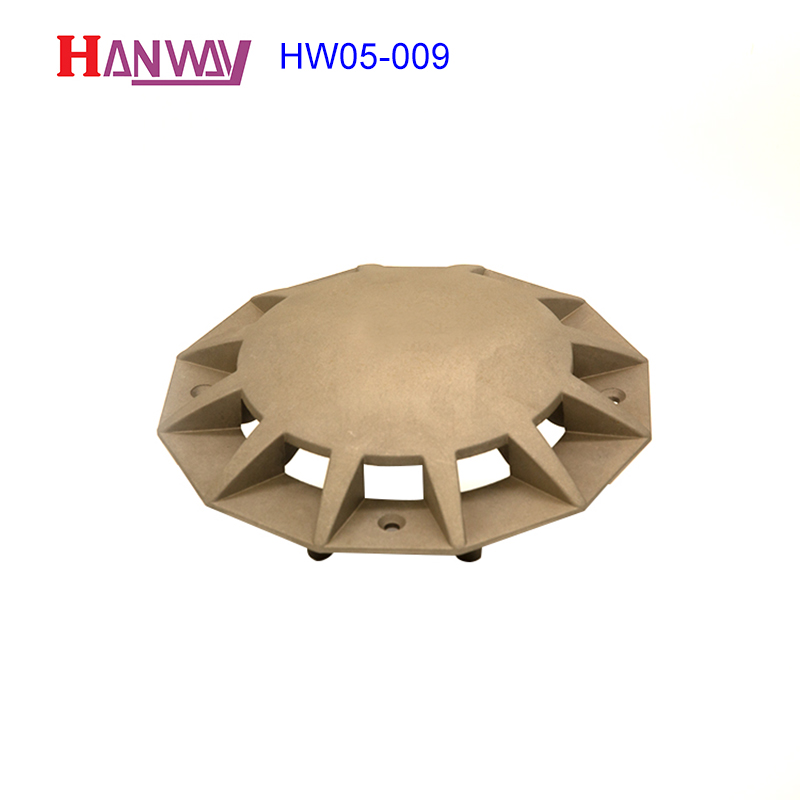 灯体铝合金 CNC 加工压铸轻型 HW05-009