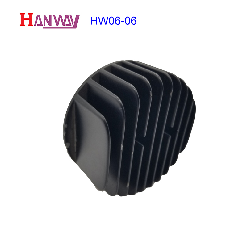 定制圆形挤压 CNC 加工 led灯散热器 HW06-006