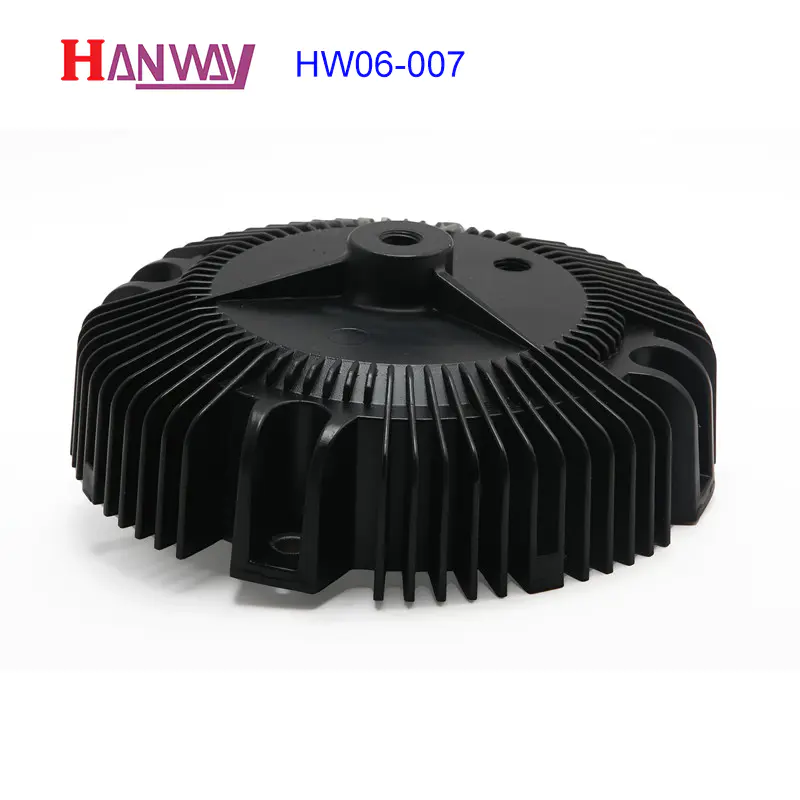 冷锻零件挤压散热器零件铝散热器 led HW06-007