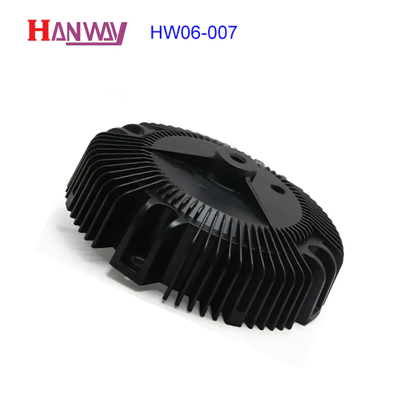 Cold forging parts extruded heatsink parts aluminum heat sink led HW06-007（Support for customized services）