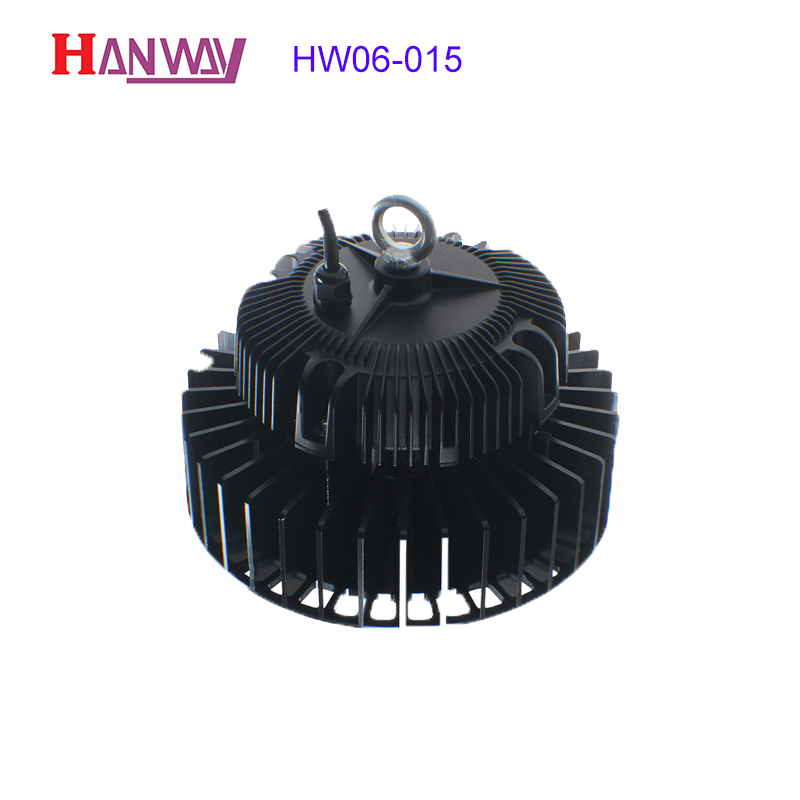 定制电子照明成品铝散热器为 led HW06-015