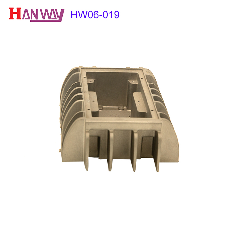 光外壳圆形铝型材 led 线性散热器 HW06-019