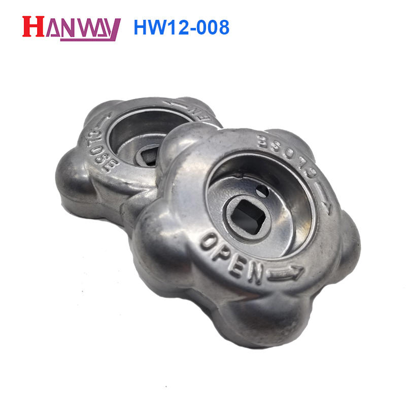 Factory custom CNC truning aluminum control valve knob HW12-008