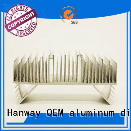Hanway Brand precision lamp aluminum channel
