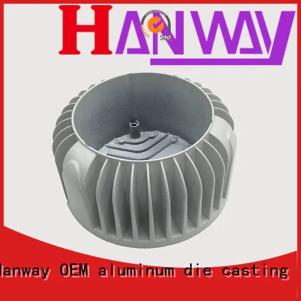 Hanway industrial led heat sink aluminum customized for manufacturer