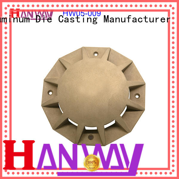 Hanway connectors die-casting aluminium of lighting parts factory price for outdoor