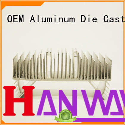 die aluminum die cast led heat sink parts lamp Hanway Brand