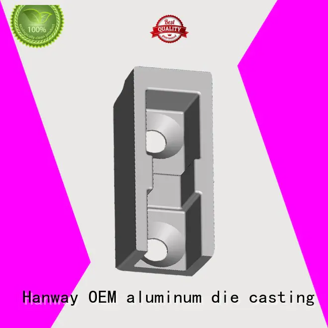 Hanway Brand product aluminum die cast train part oem factory