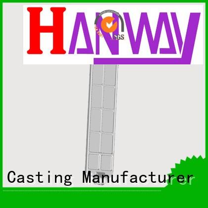 train aluminum die cast train part chinese casting Hanway company