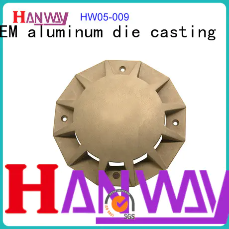 Fitting lamp body aluminum CNC machining die cast light  HW05-009