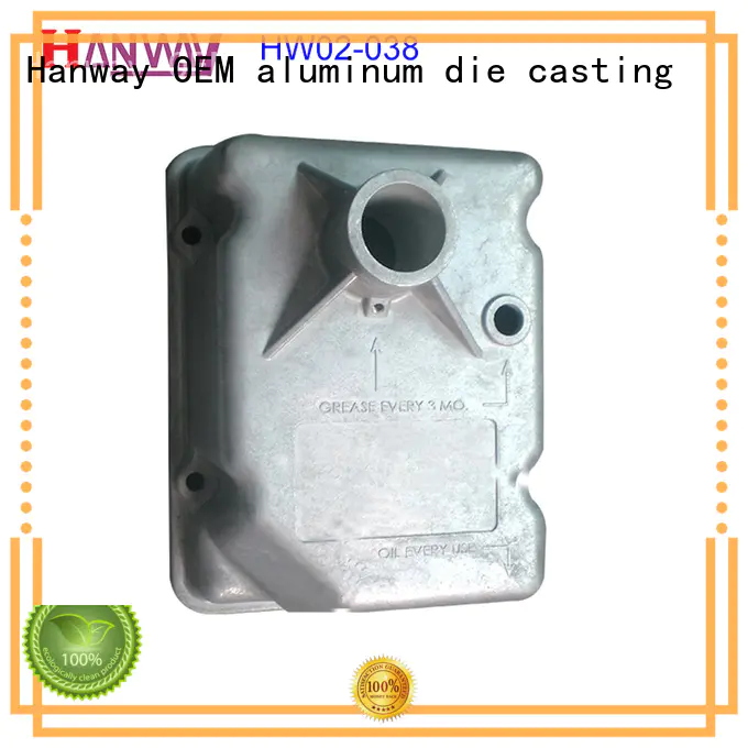 Hanway investment aluminium pressure casting series for manufacturer