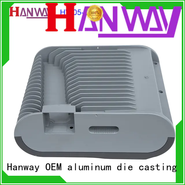 Hanway die die-casting aluminium of lighting parts supplier for light