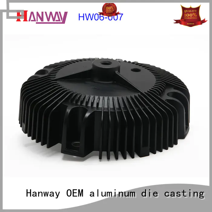 Hanway mechanical led heatsink customized for manufacturer
