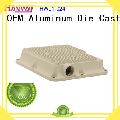 Hanway cast wireless telecommunications parts design for antenna system