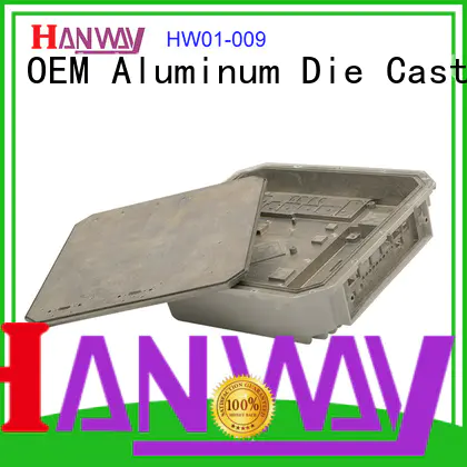 die casting wireless telecommunications parts hw01001 with good price for manufacturer