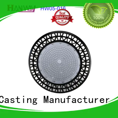 Hanway CNC machining aluminium pressure die casting process factory price for light