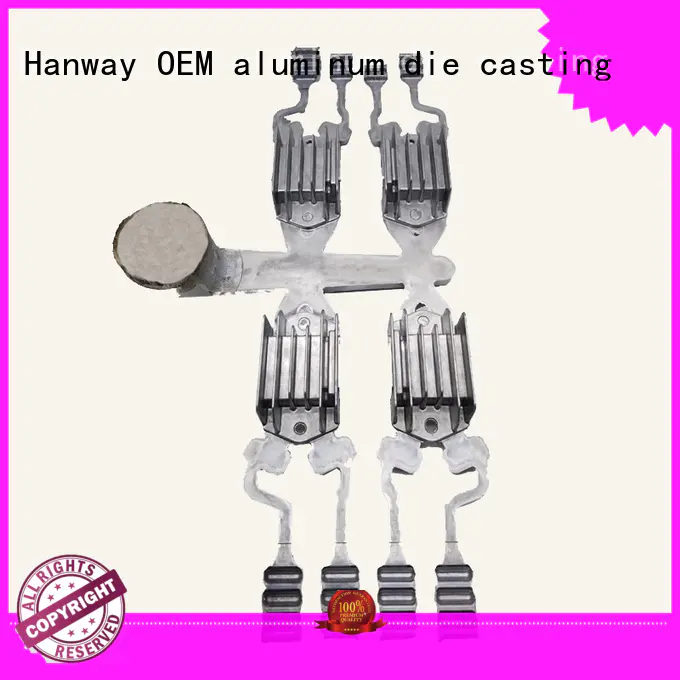 Hanway 100% quality aluminum casting molds part for industry
