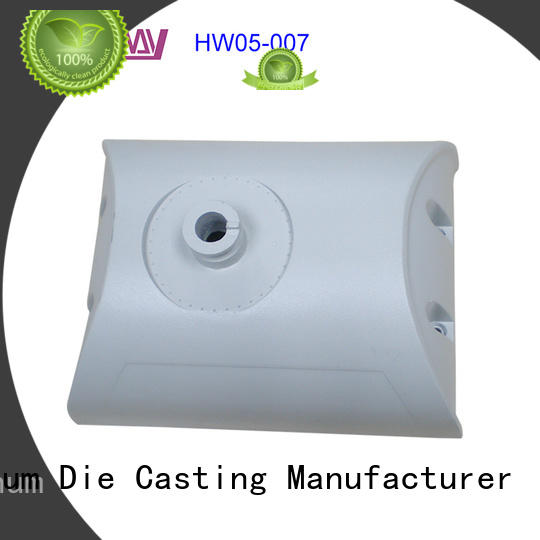 CNC machining die-casting aluminium of lighting parts lamp customized for outdoor