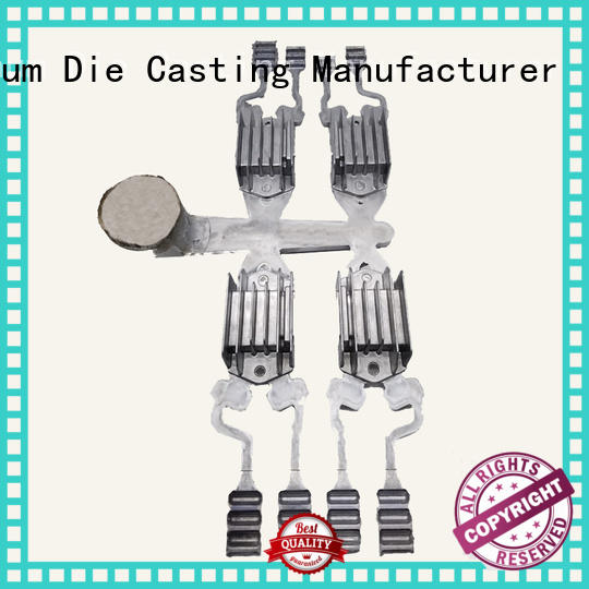 custom heatsink casting regulator aluminum die casting supplier black Hanway Brand