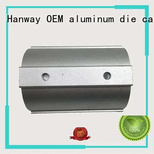 Hanway Brand die precision aluminum light pole lighting factory