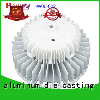 Hanway lamp aluminium casting parts part for manufacturer