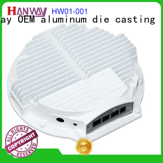 Hanway coating aluminium die casting manufacturers with good price for industry