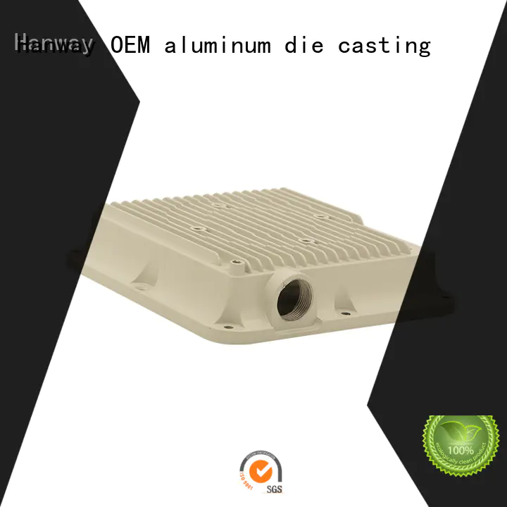 die casting aluminum alloy casting white factory for antenna system