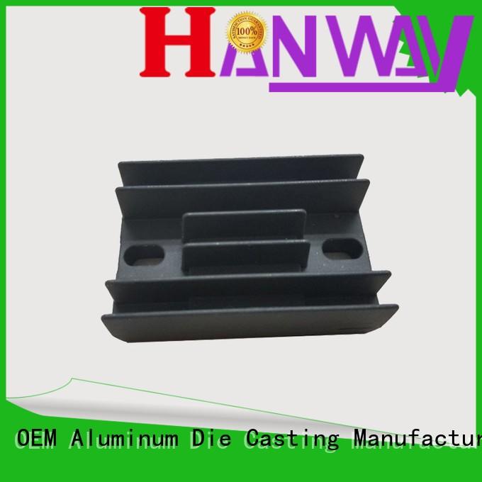 Hanway aluminum custom motorcycle parts customized for industry