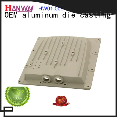 Hanway hw01005 aluminium casting manufacturers design for antenna system
