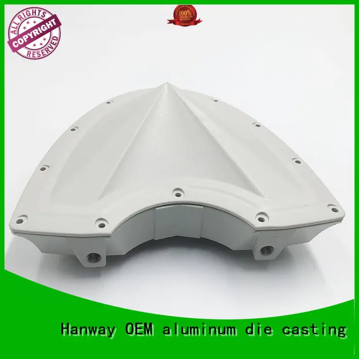 coating part OEM aluminum die casting company Hanway