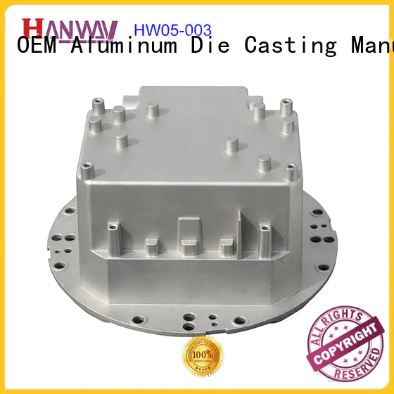 Hanway die casting aluminium pressure die casting process factory price for outdoor