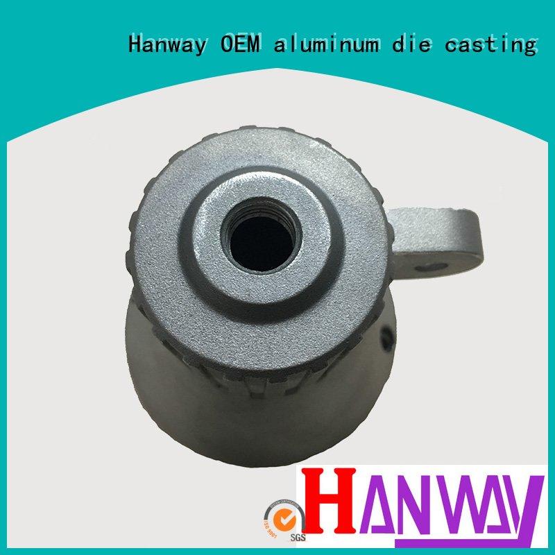 Custom lamp housing aluminum light pole Hanway parts